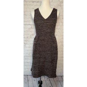 Madewell | Sweater Dress Tweed V Neck